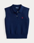 Jersey Polo Ralph Lauren tipo polo de algodón sin mangas