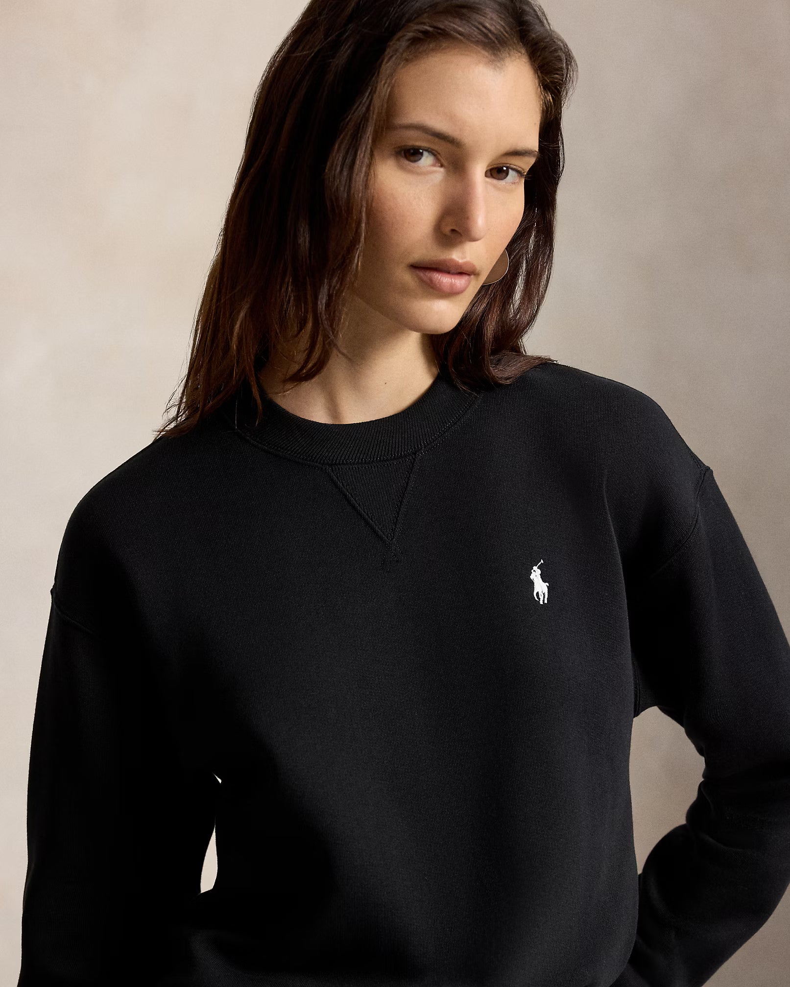 Sudadera Polo Ralph Lauren de felpa con cuello redondo