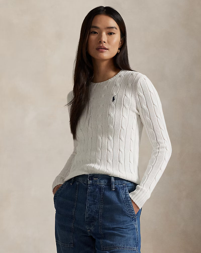 Sweater Trenzado Polo Ralph Lauren Mujer