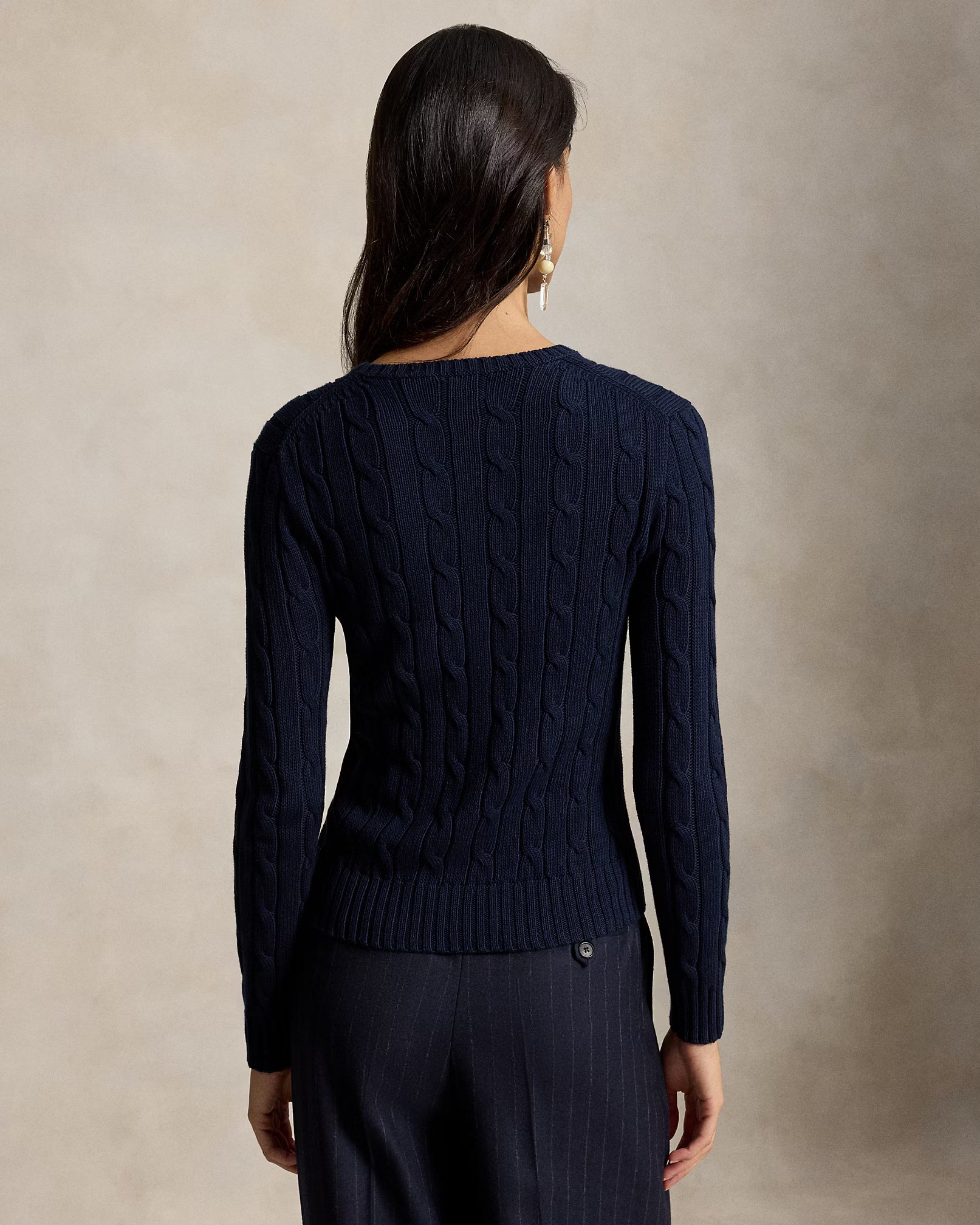 Sweater Trenzado Polo Ralph Lauren Mujer