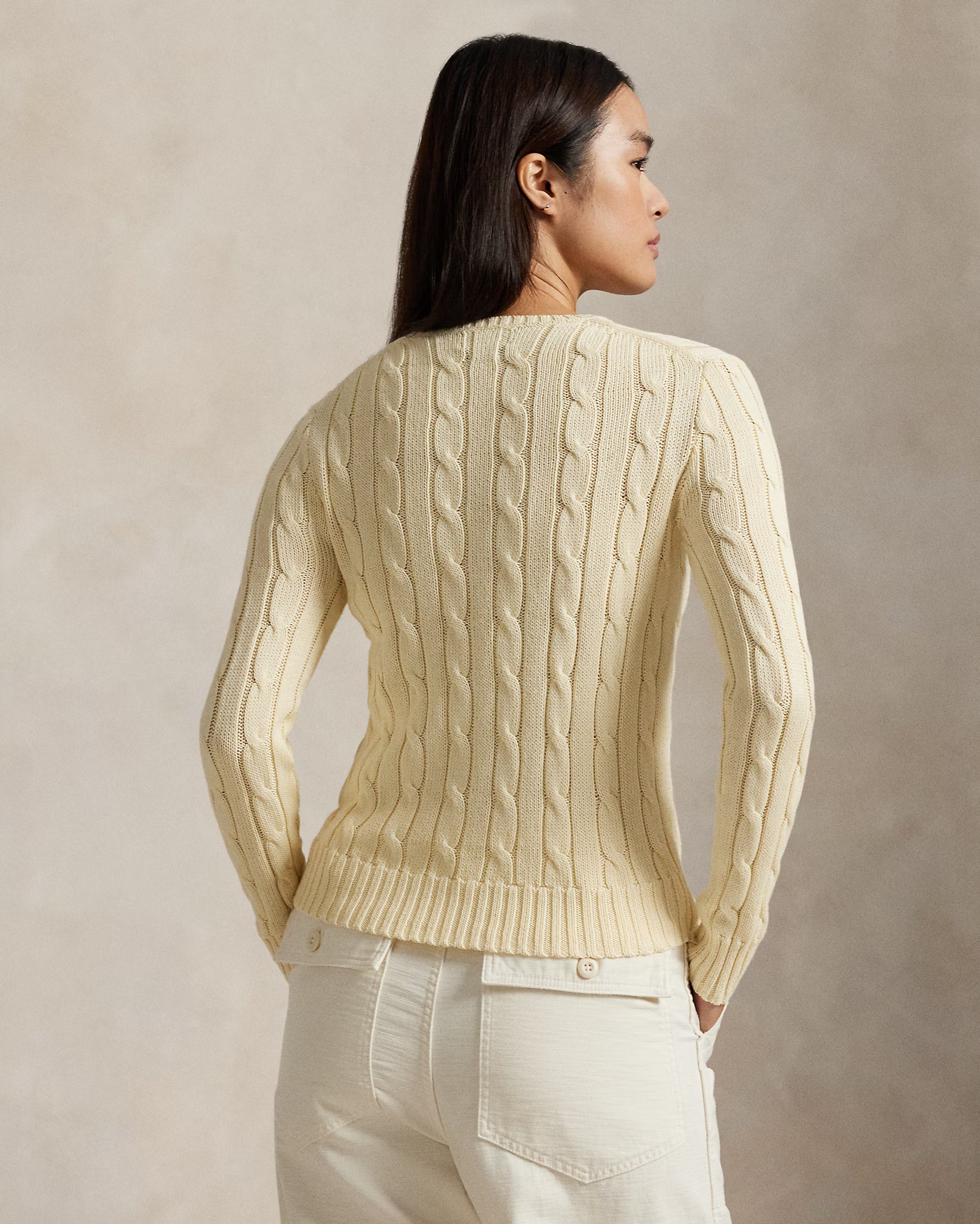Sweater Trenzado Polo Ralph Lauren Mujer