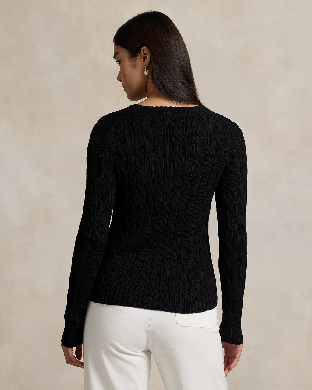 Sweater Polo Ralph Lauren Cable Knit V-Neck