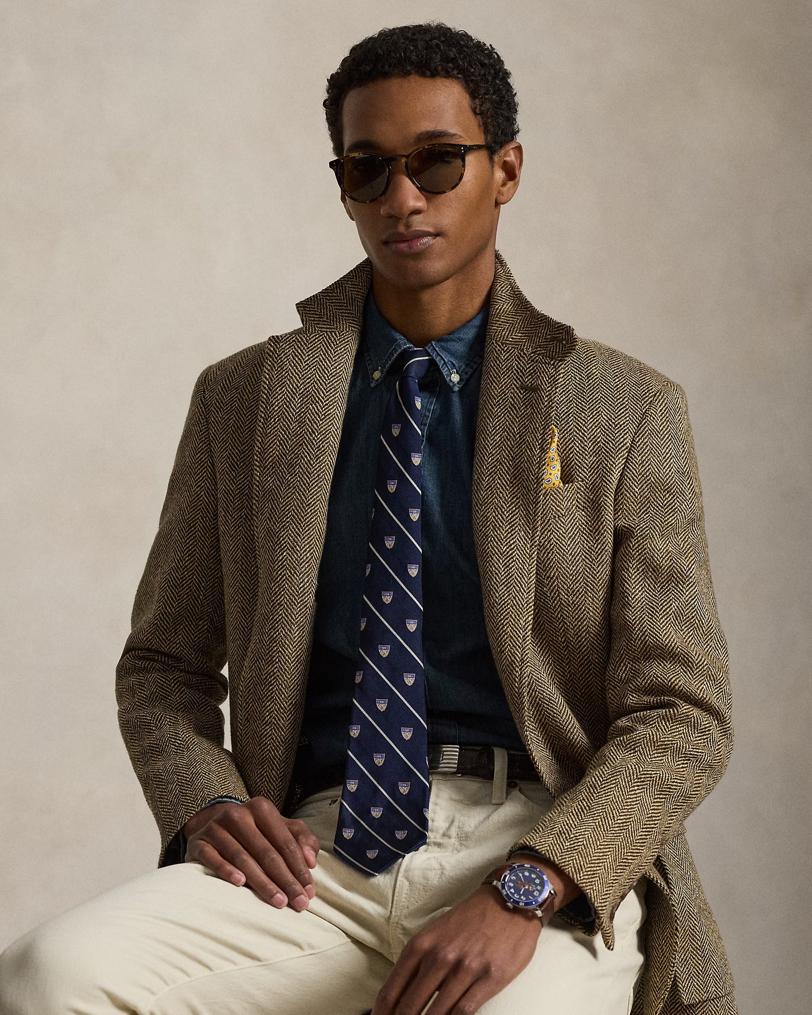 Camisa Polo Ralph Lauren Oxford Slim Fit