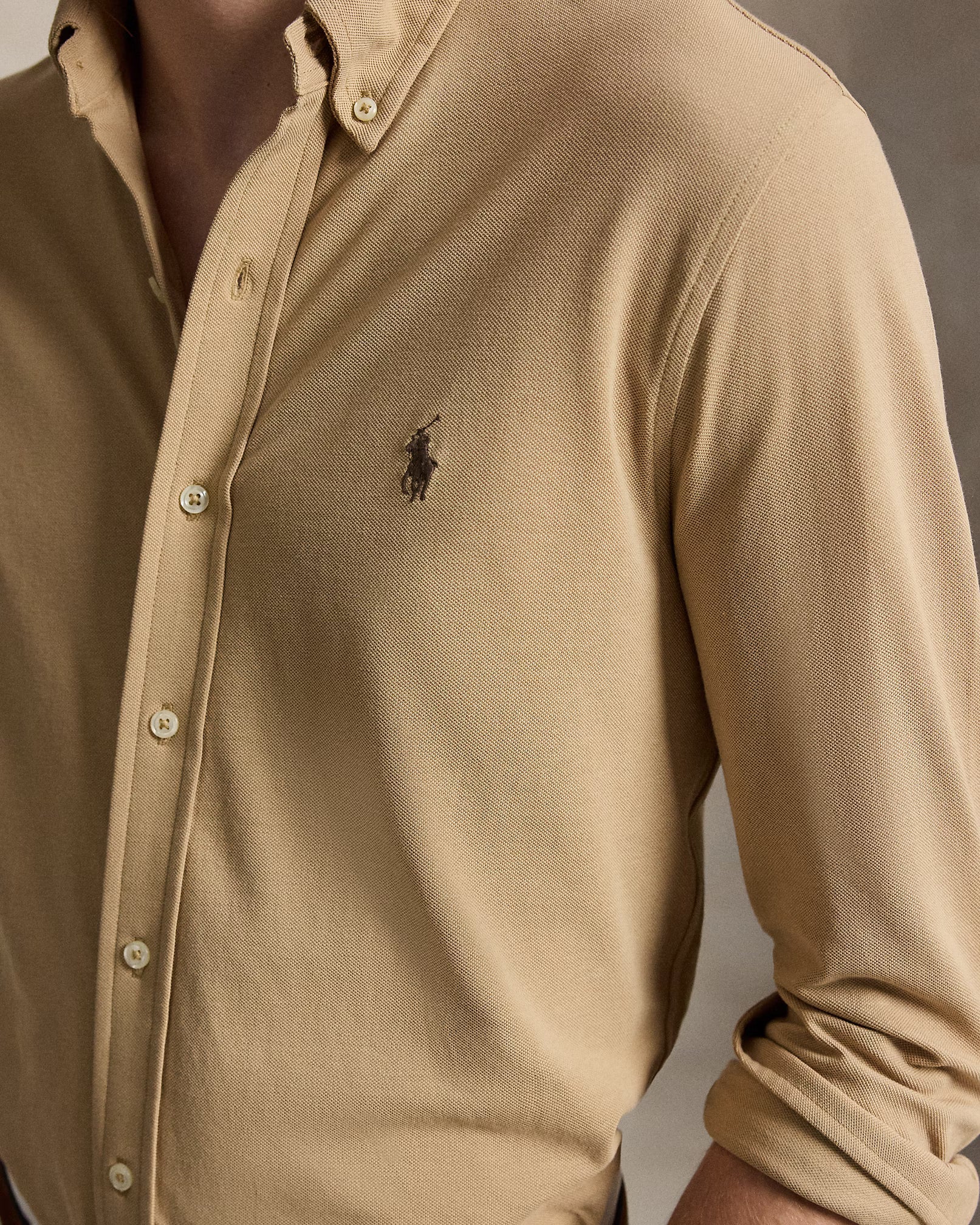 Camisa Polo Ralph Lauren Lino