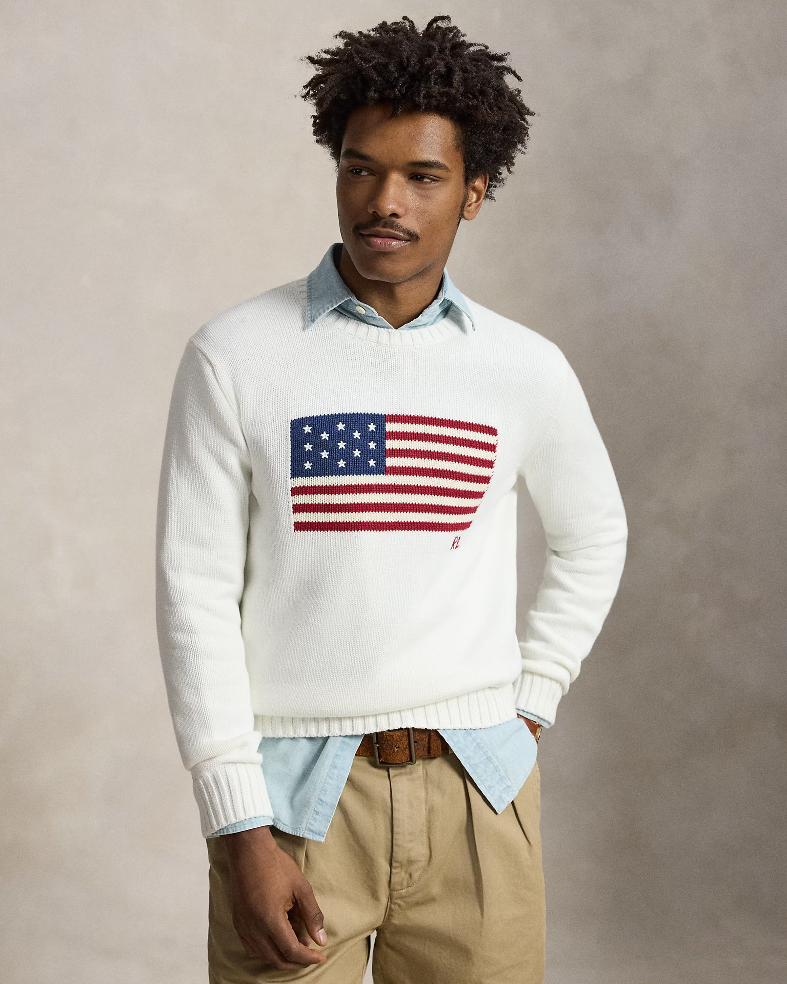 Sweater Polo Ralph Lauren Flag Knit
