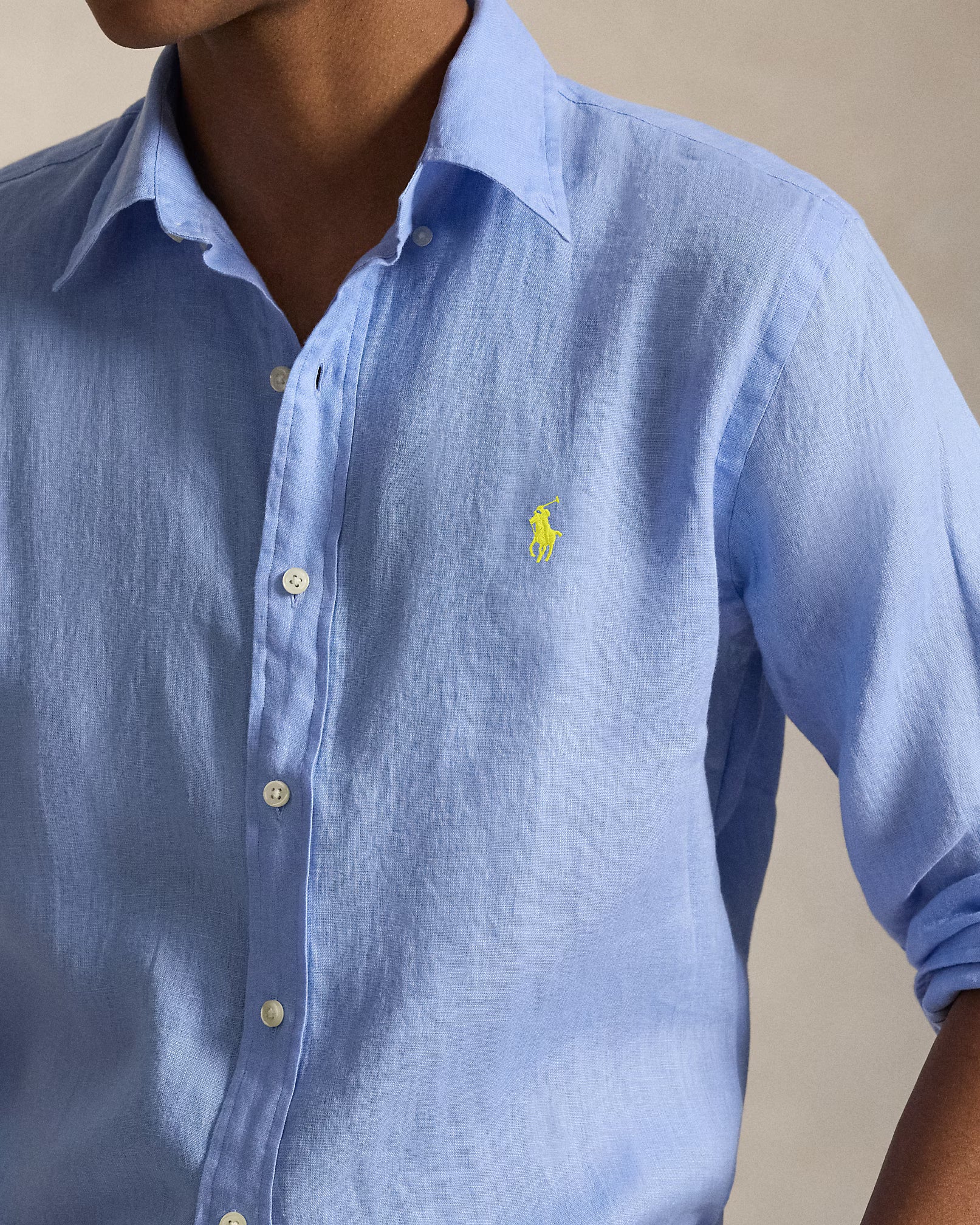 Camisa Polo Ralph Lauren Lino