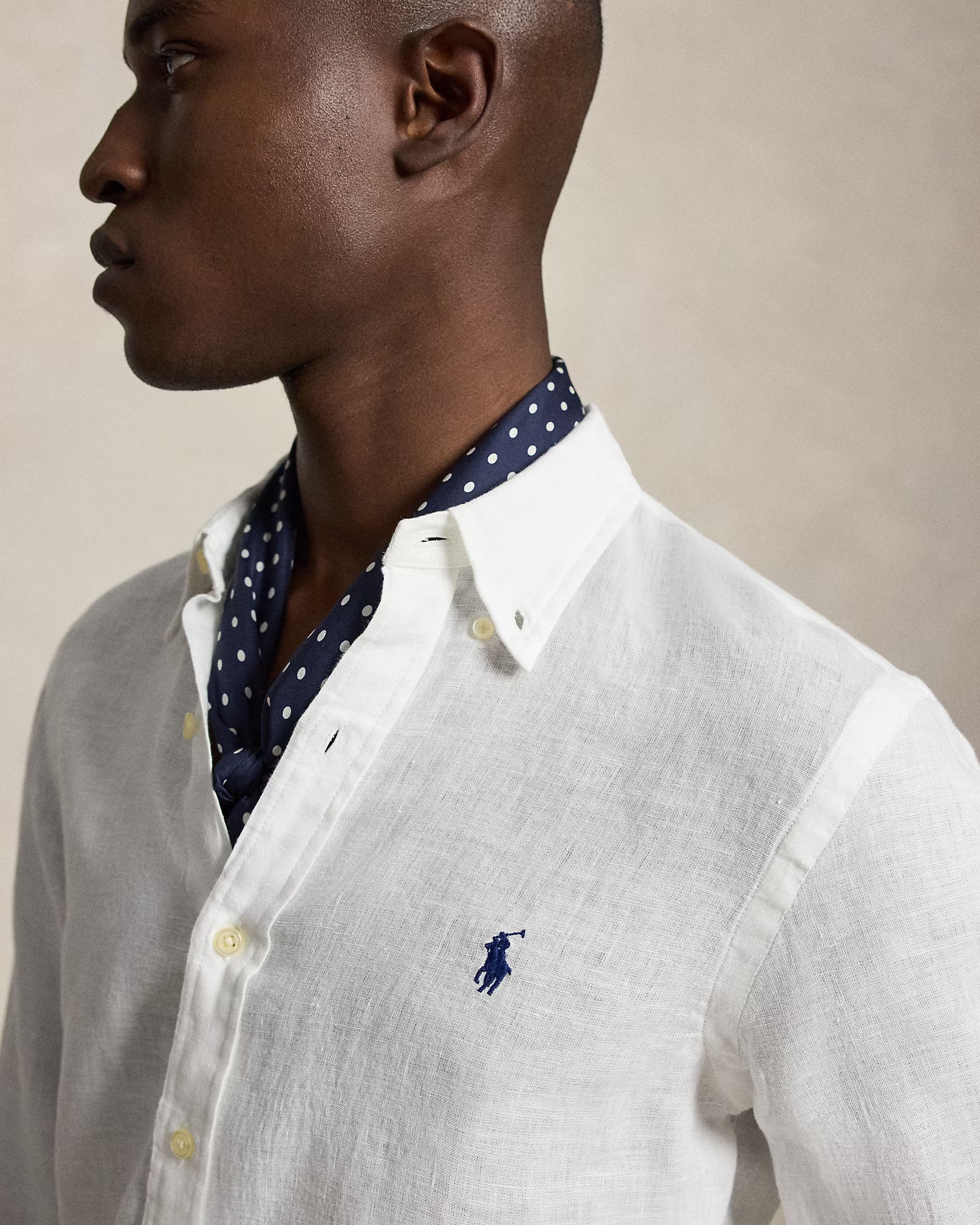 Camisa Polo Ralph Lauren Lino