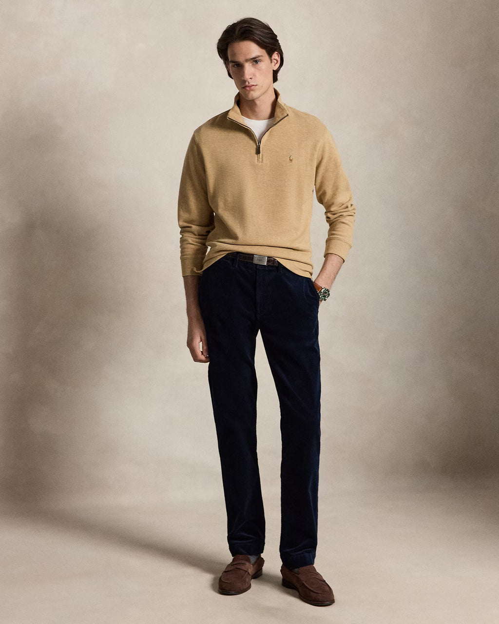 Sweater Quarter Zip Polo Ralph Lauren